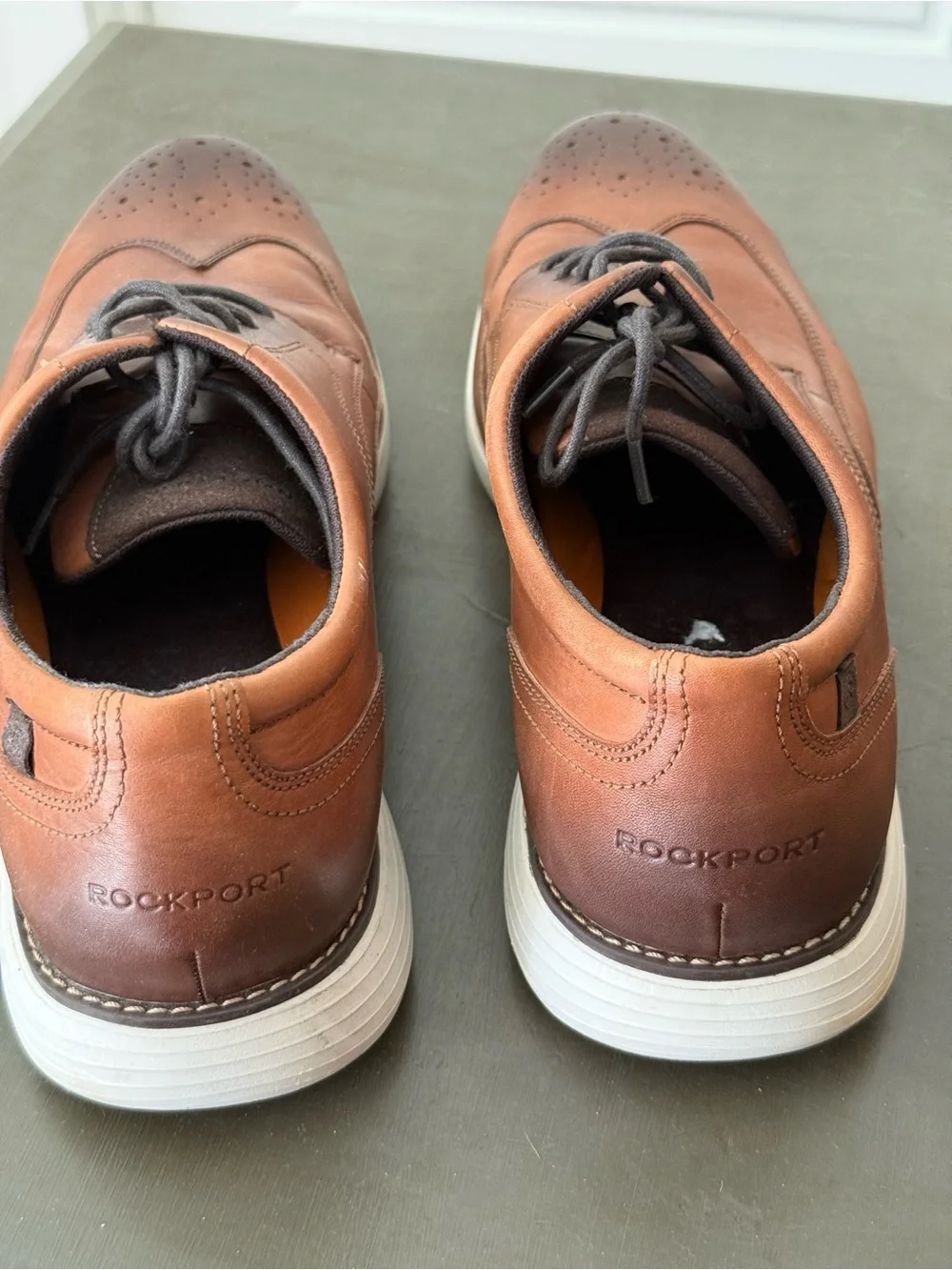 Rockport Total Motion Sports Dress Wingtip Shoes size 15